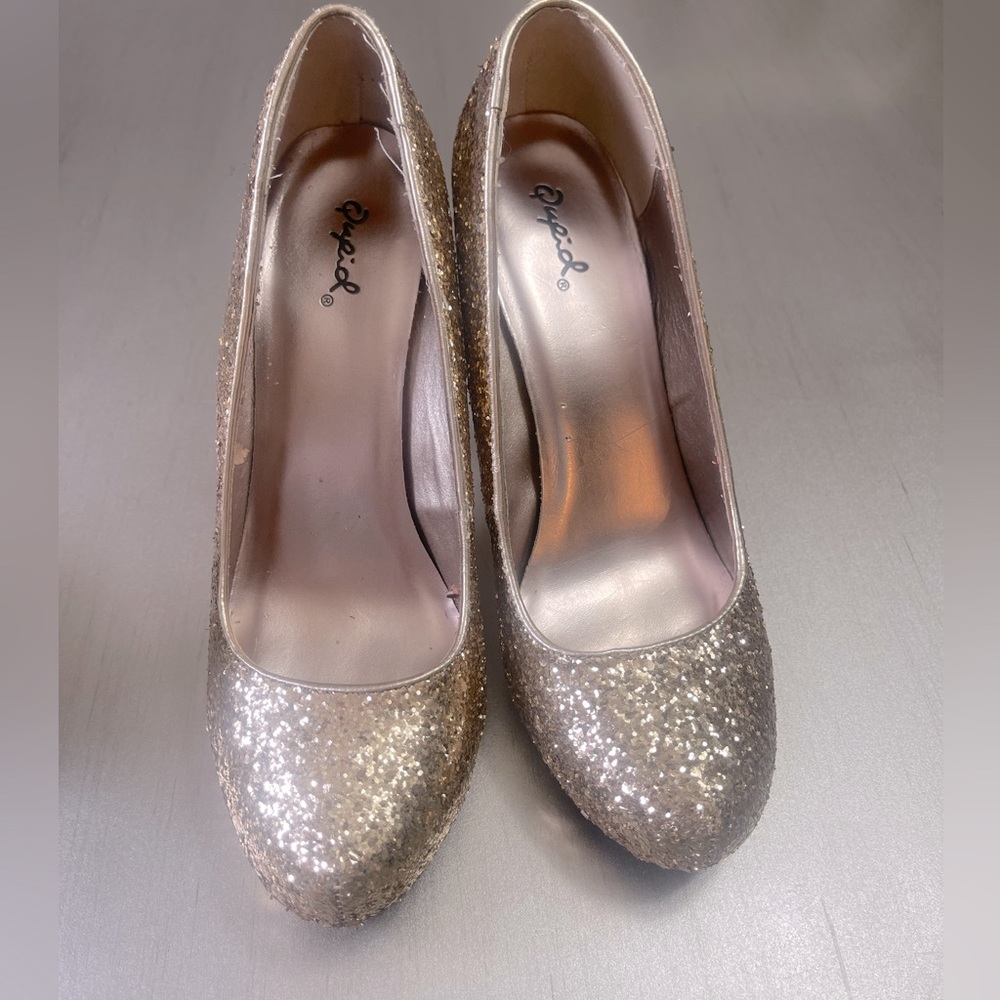 Cupid closed toe heels